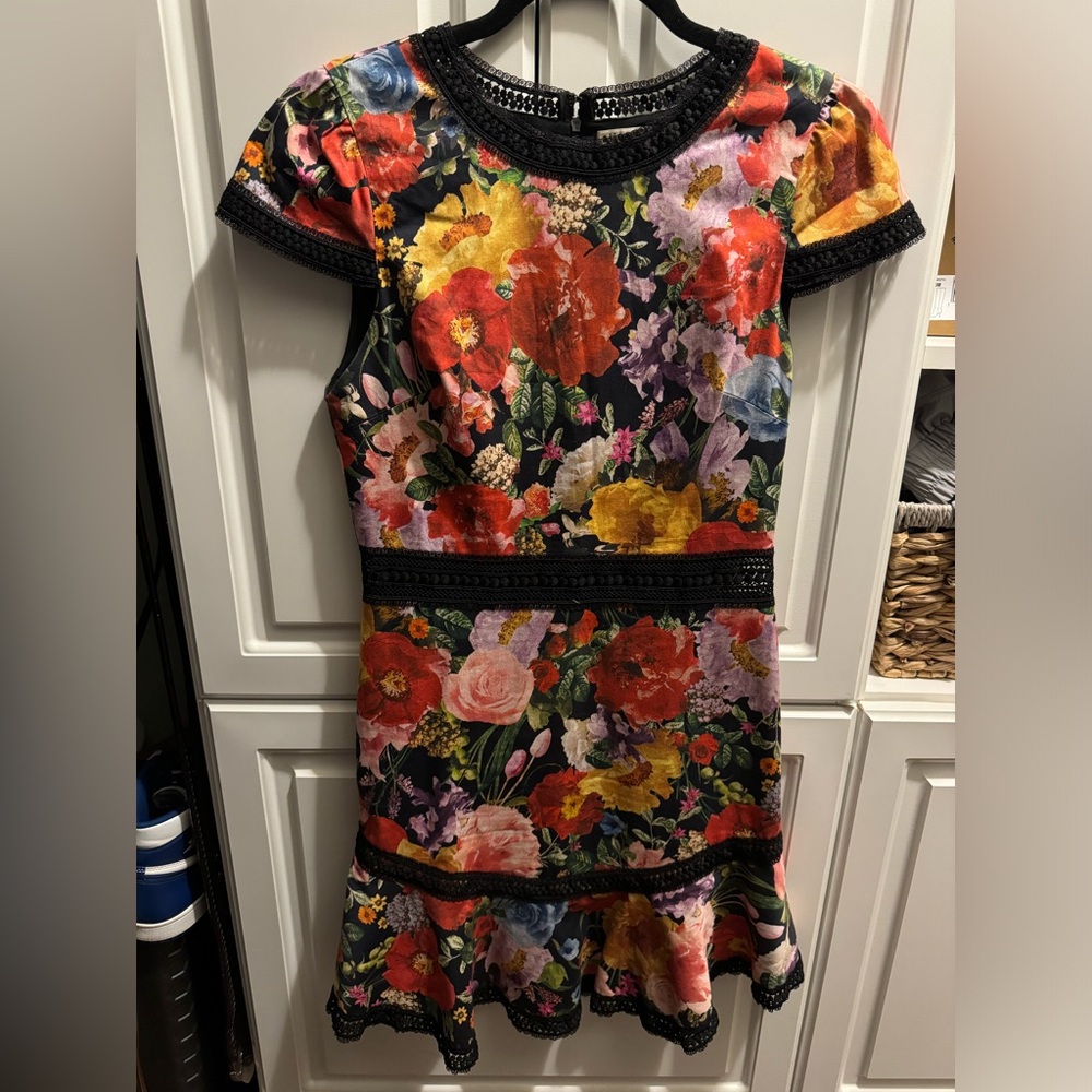 Alice + Olivia dress. Size 6. Lace Detail.